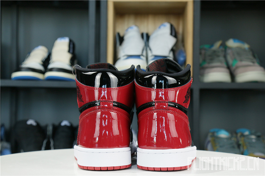 Air Jordan 1 Retro High OG Patent Bred 2021 (LN5 A1 Batch)