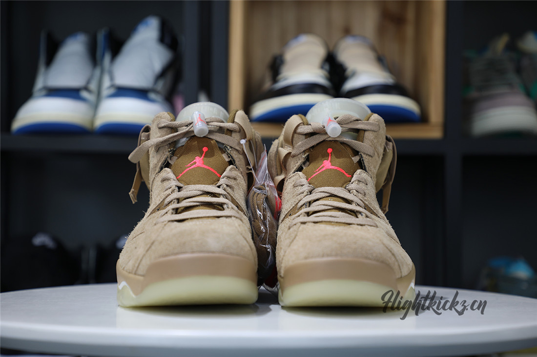Travis Scott X Air Jordan 6 Retro “British Khaki”