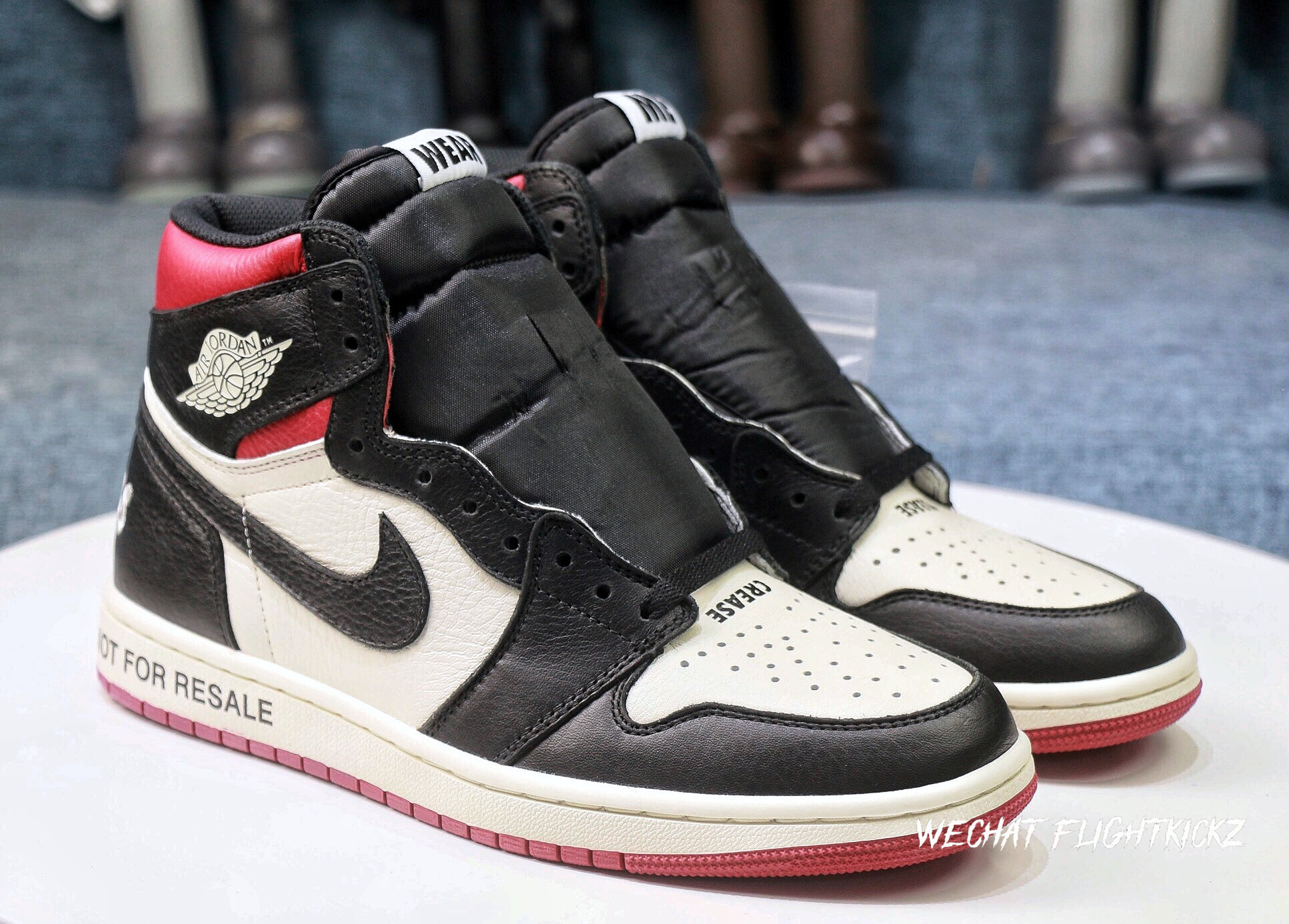 2018 Air Jordan 1 NRG Not For Resale Red