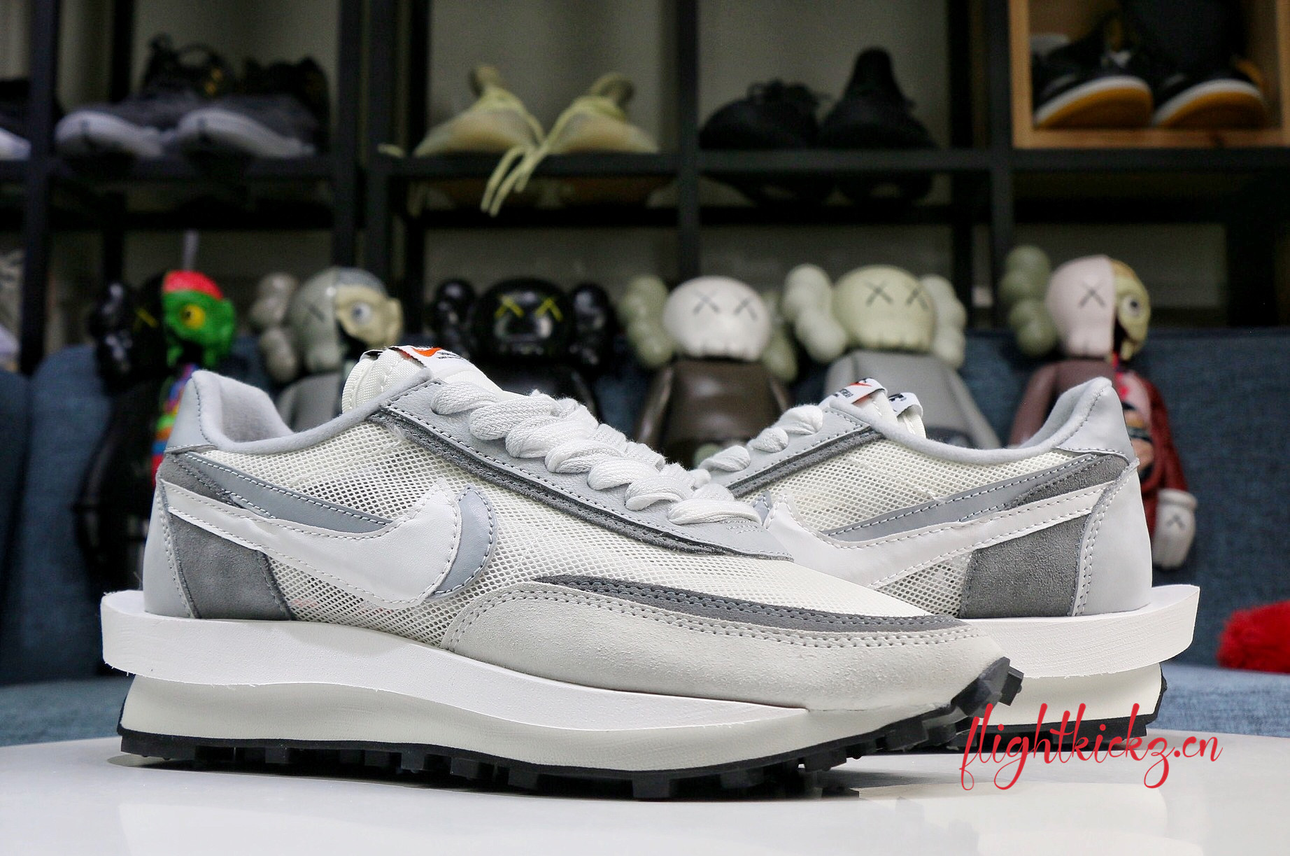 Nike LD Waffle Sacai White Grey