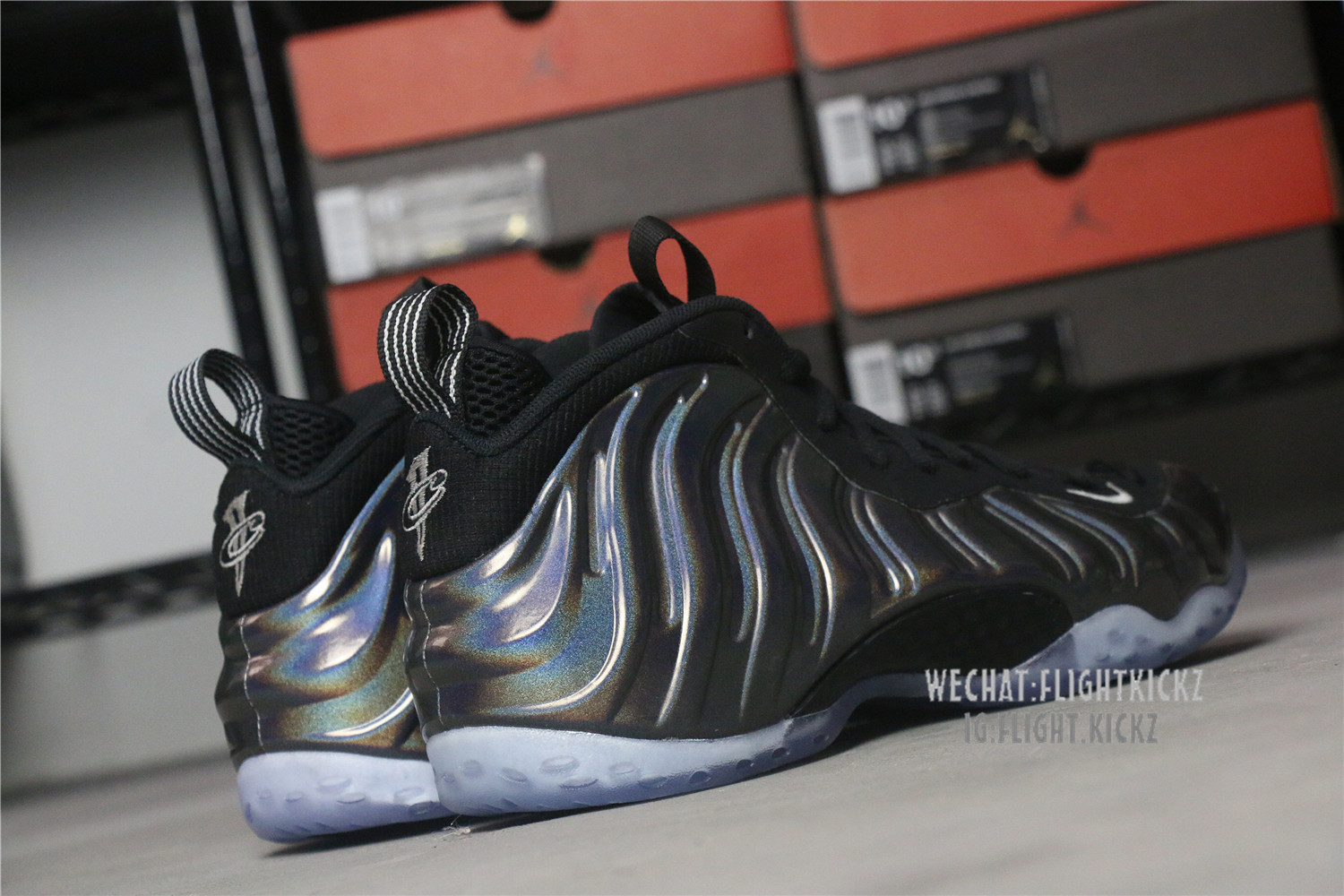 Air Foamposite One Hologram/Baron 2015