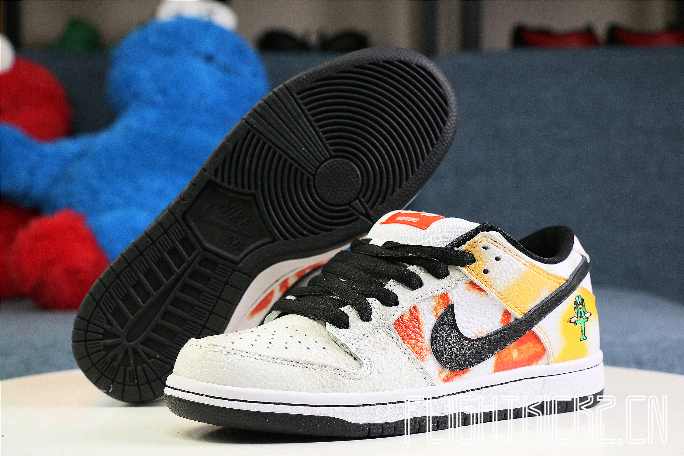 Nike SB Dunk Low Raygun Tie-Dye White 2019(LN5 A1 Batch)