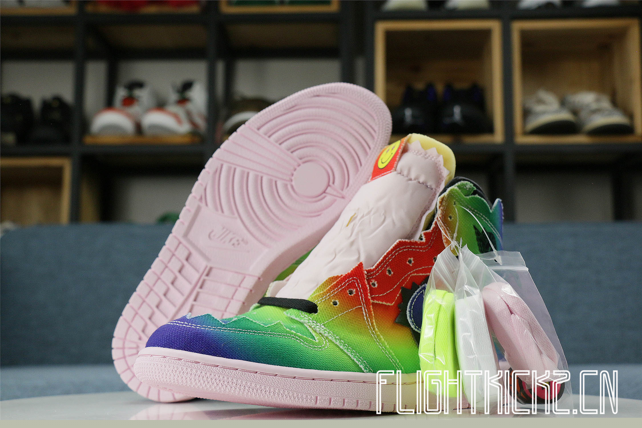 J Balvin x Jordan 1 Retro High 2020(LN5 A1 Batch) (Flash Sale)