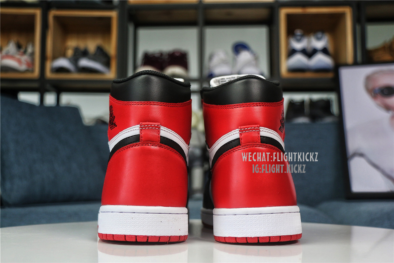Air Jordan 1 OG Black Toe 2016 (LN5 A1)