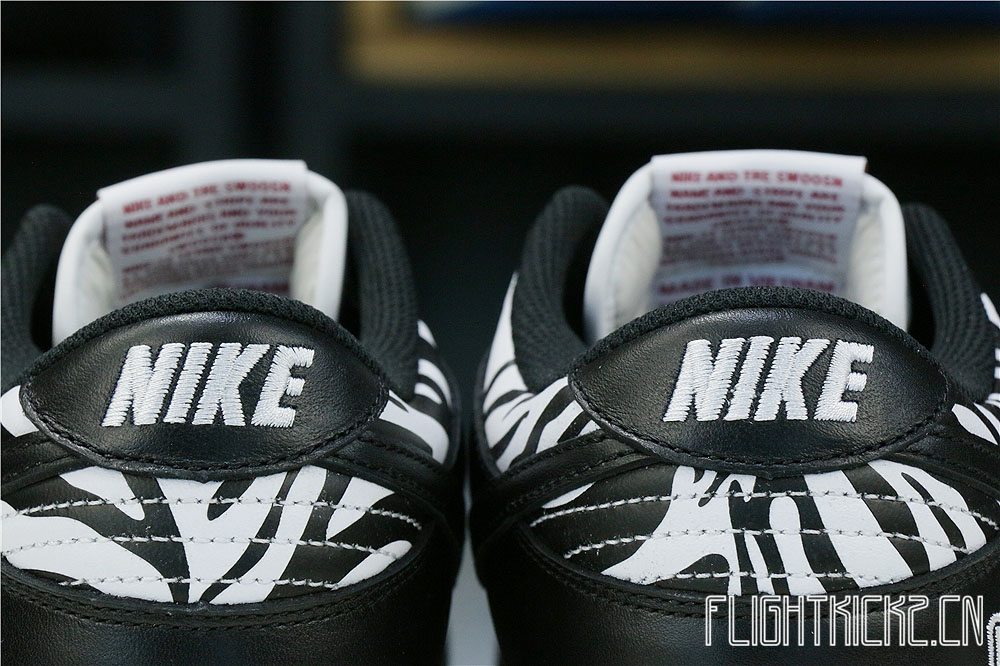 Nike SB Dunk Low Quartersnacks Zebra