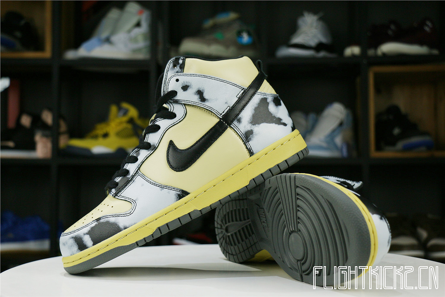 Nike Dunk High 1985 Black Acid Wash