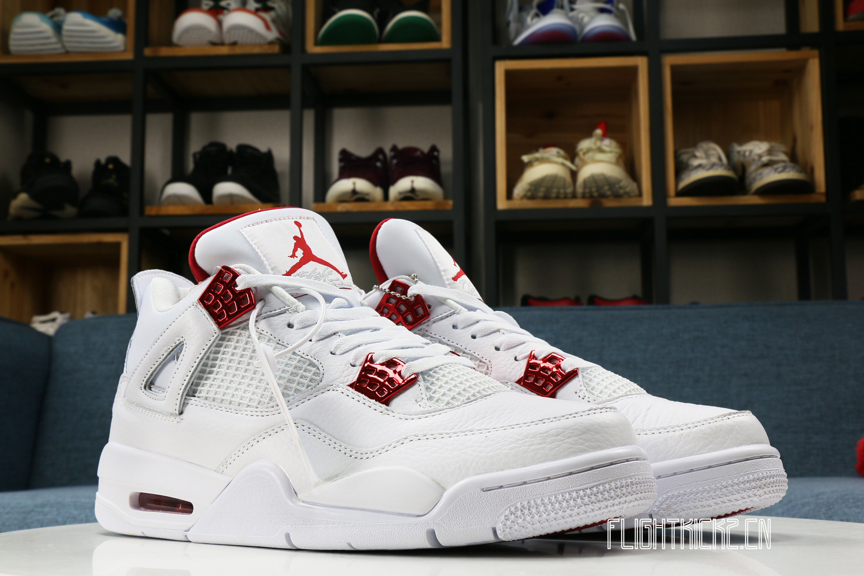 Air Jordan 4 Retro Red Metallic 2020(LN5 A1 Batch)