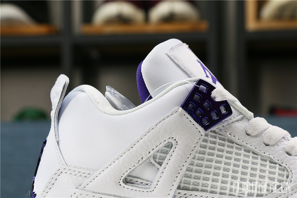 Air Jordan 4 Retro Purple Metallic 2020(LN5 A1 Batch)