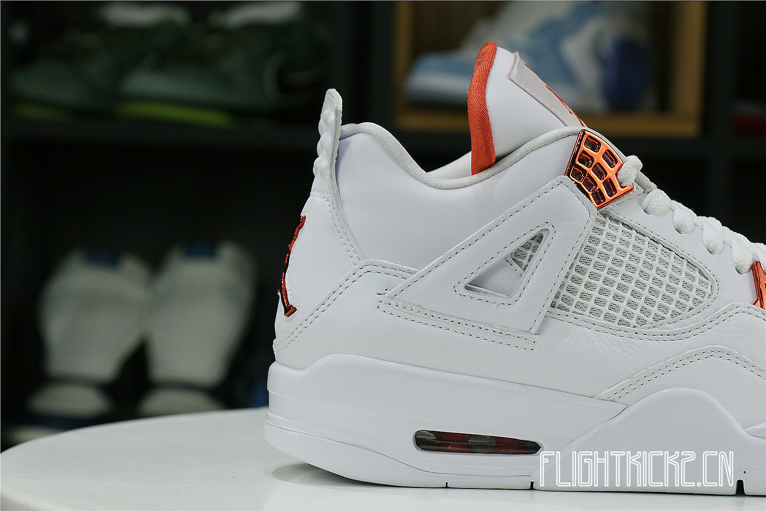 Air Jordan 4 Retro Orange Metallic 2020(LN5 A1 Batch)