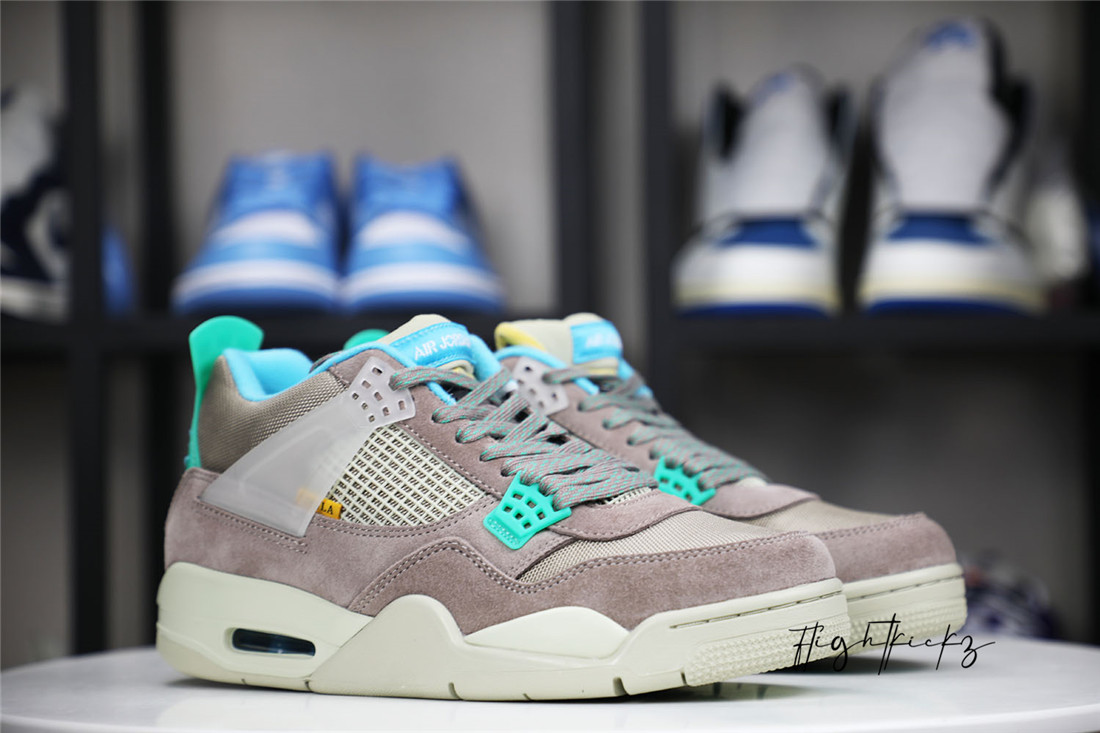 Union LA X Air Jordan 4 Retro Taupe Haze 2021 (LN5 A1 Batch)