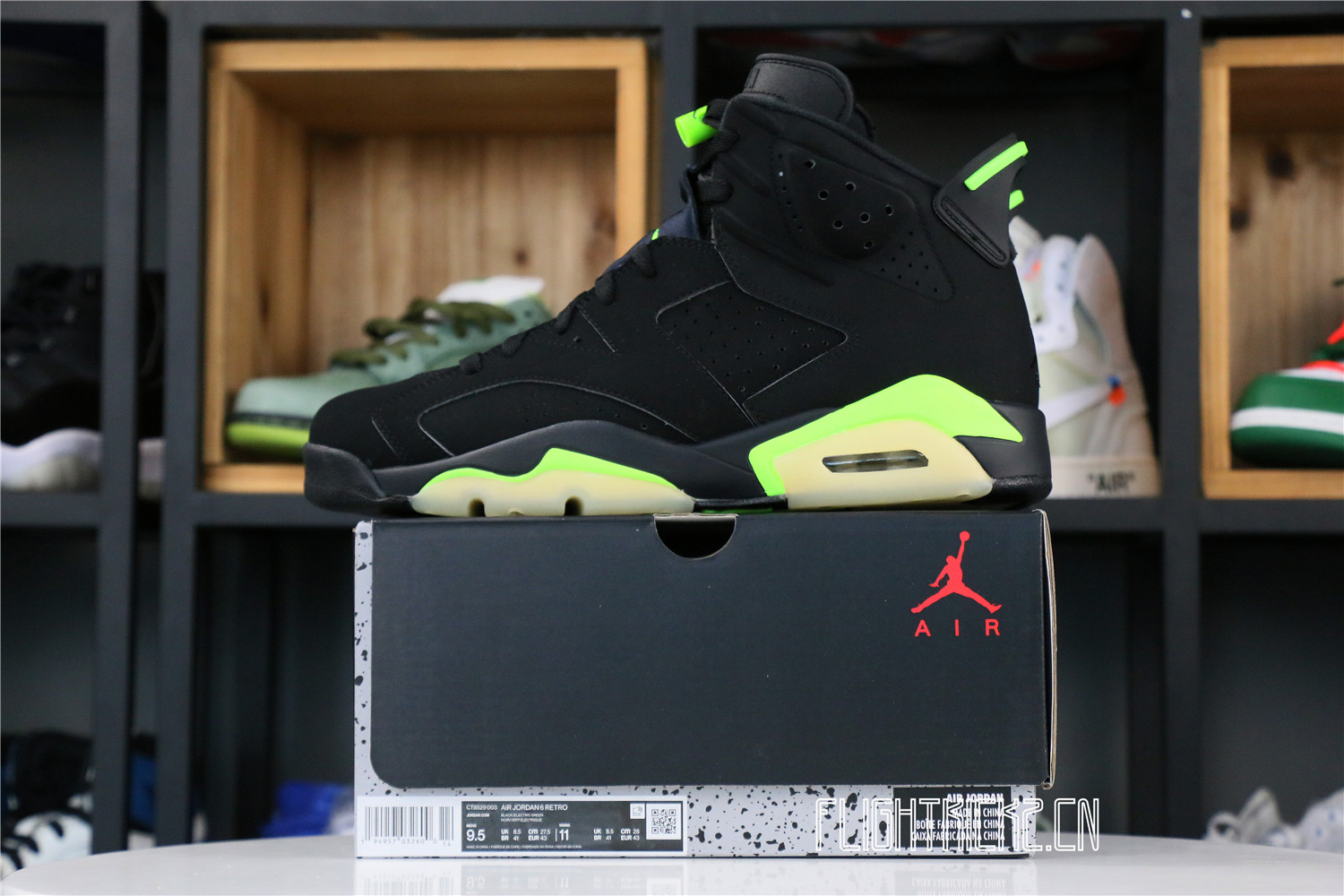 Jordan 6 Retro Electric Green