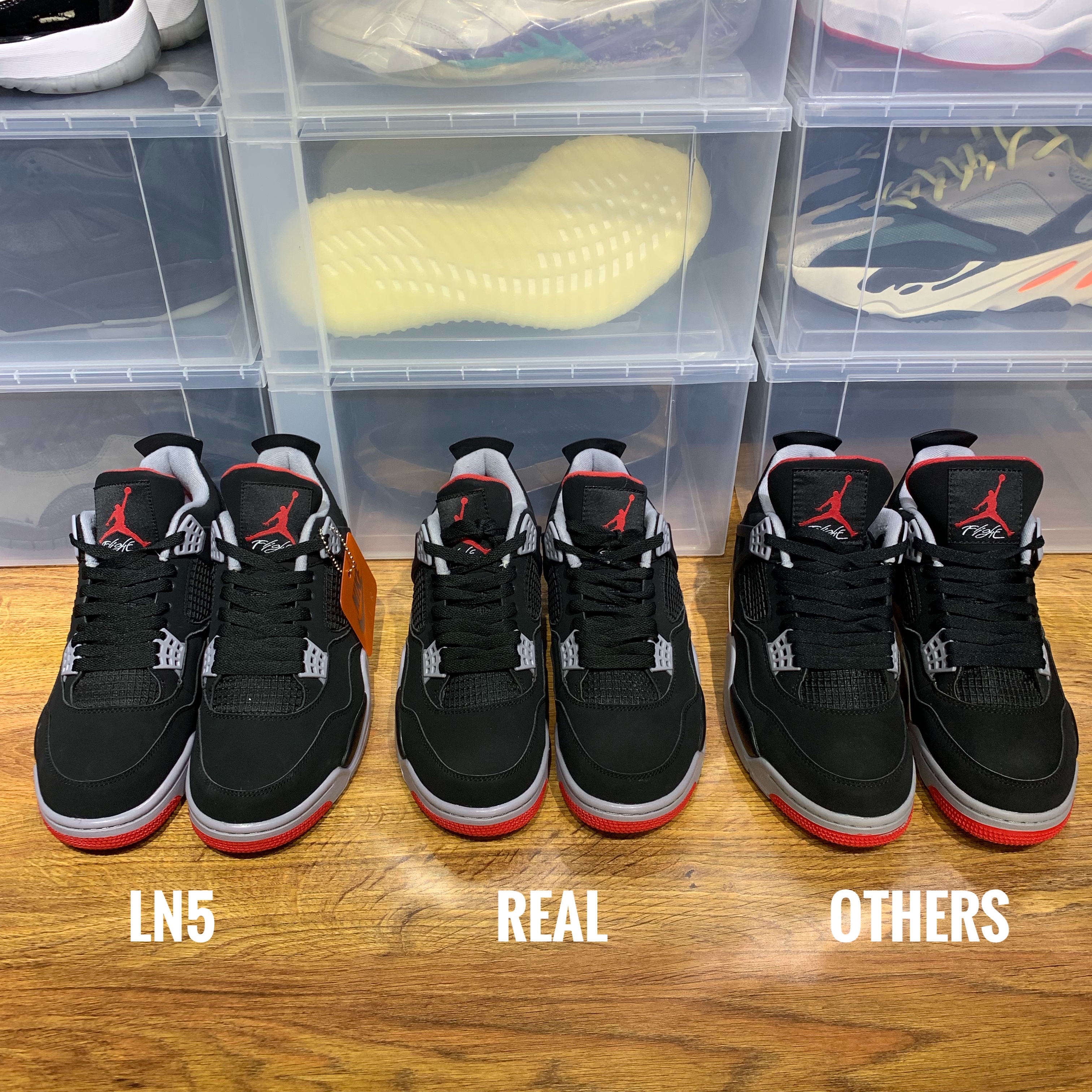 Air Jordan 4 OG Bred 2019 (LN5 A1 Batch)