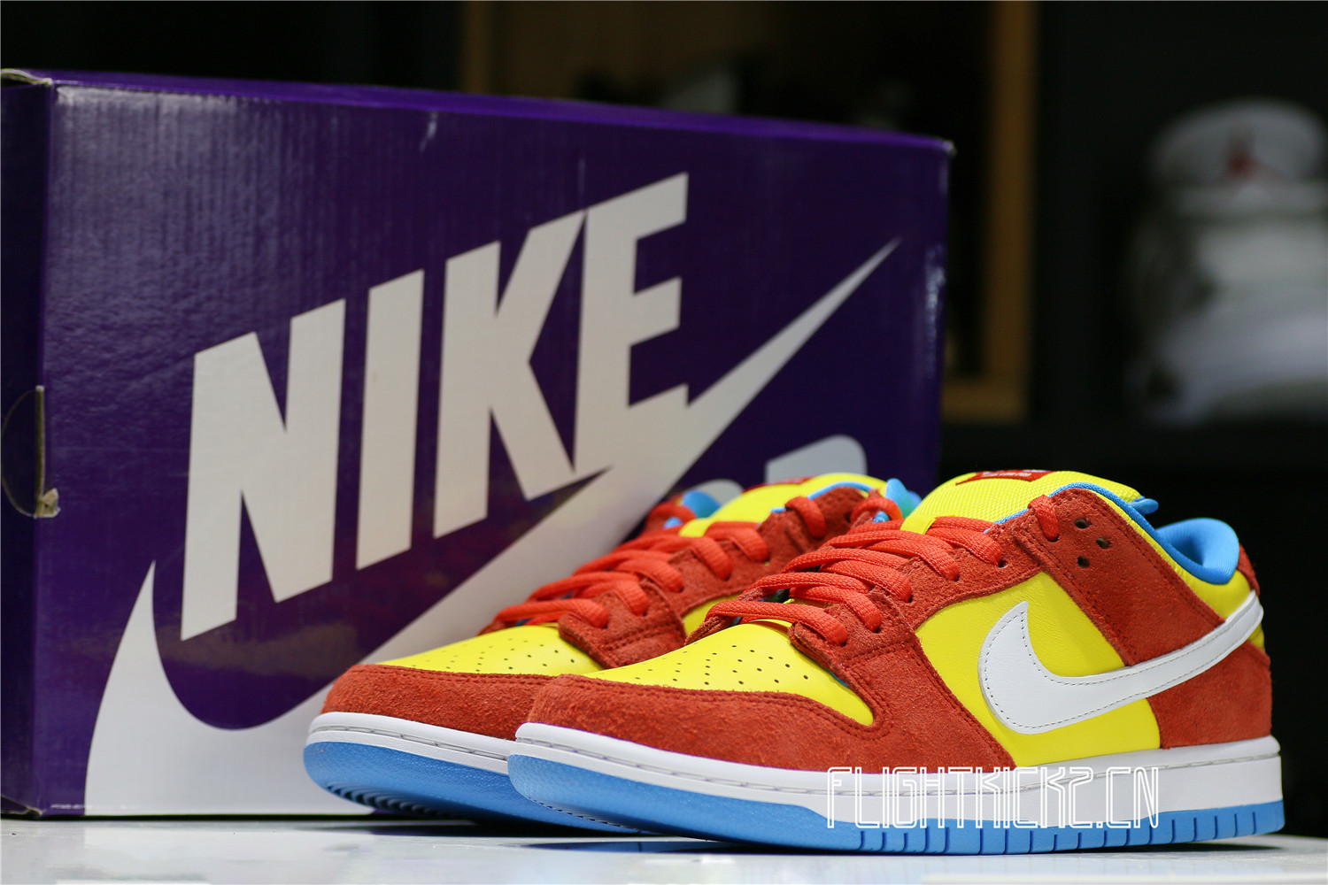 Nike SB Dunk Low Pro Bart Simpson