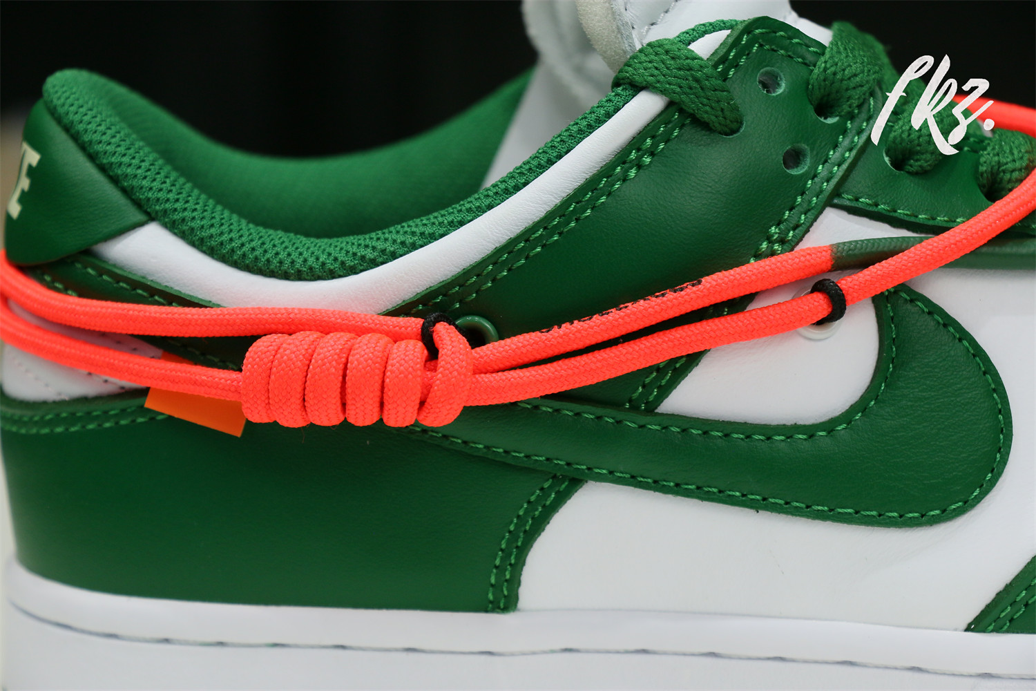 Off White X Nike SB Dunk Pine Green 2019(LN5 A1 Batch)