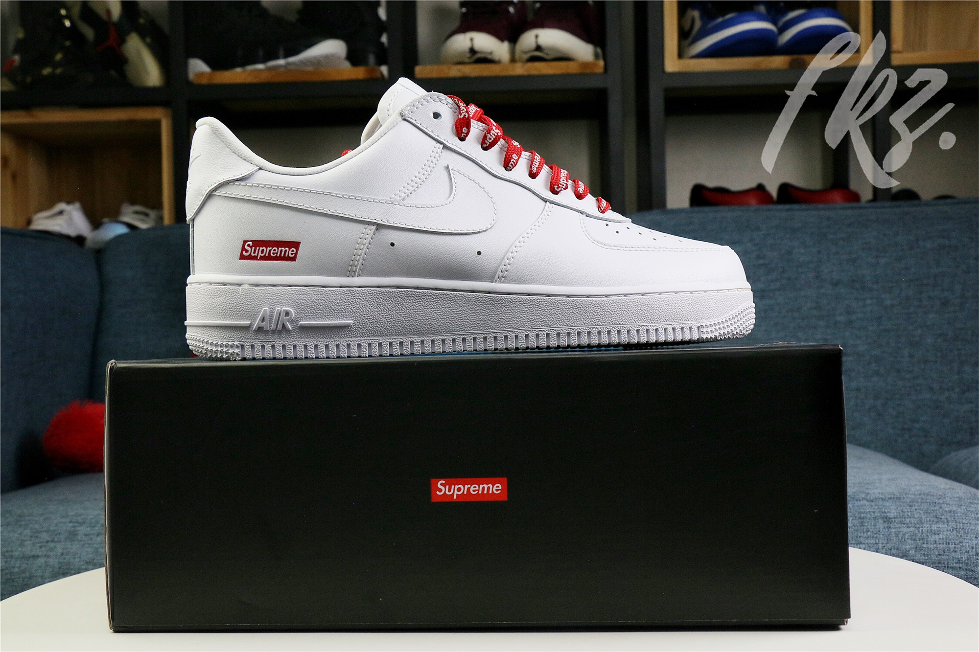 Supre x Air Force 1 White 2020