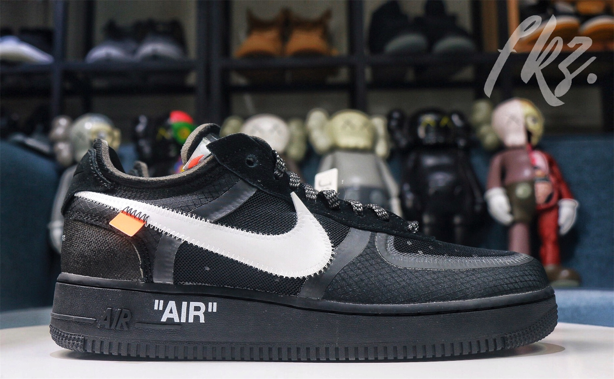 2018 Off White X Nike Air Force 1 Black