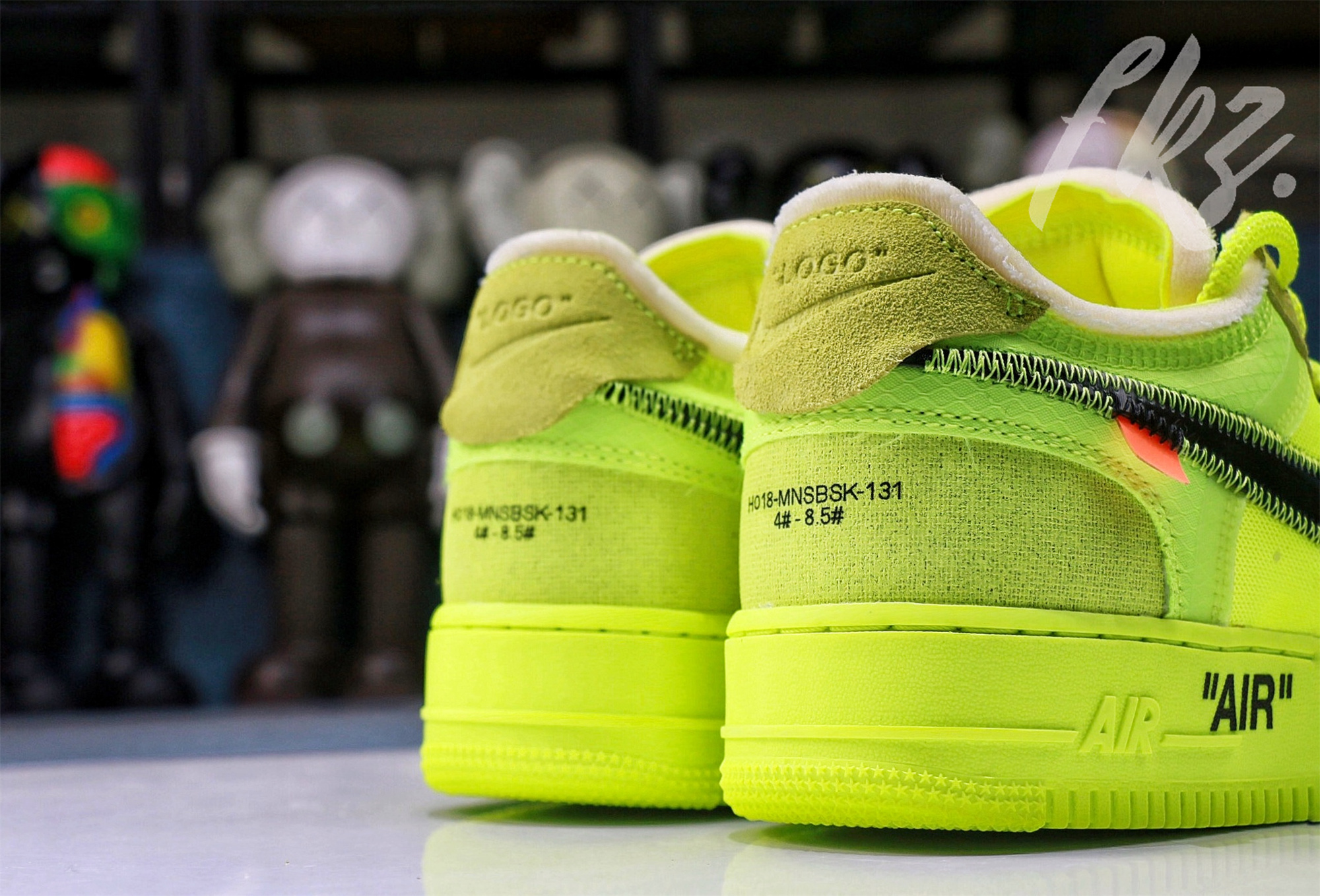 2018 Off White X Nike Air Force 1 Volt