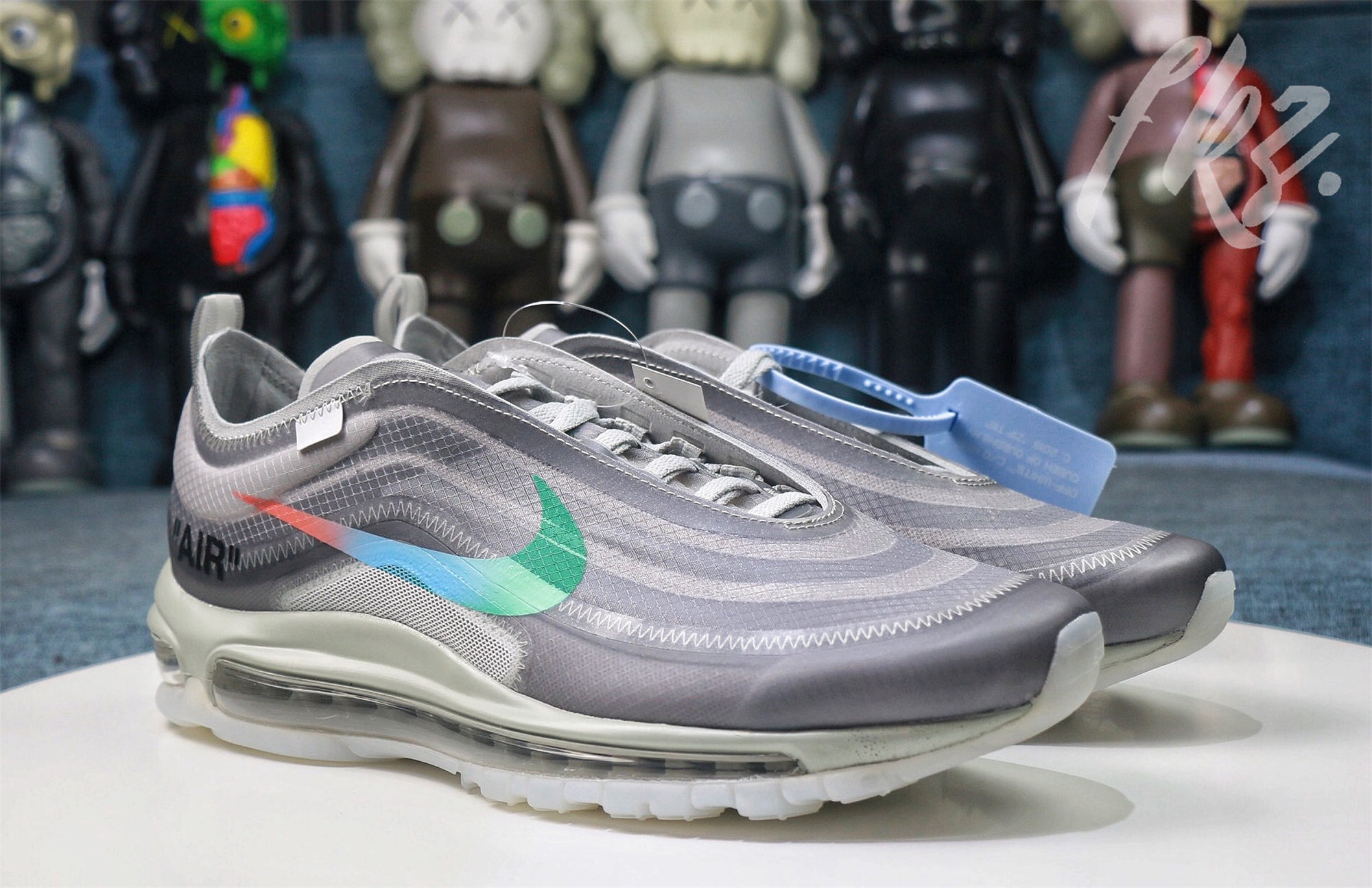 Off White X Air Max 97 Grey Menta