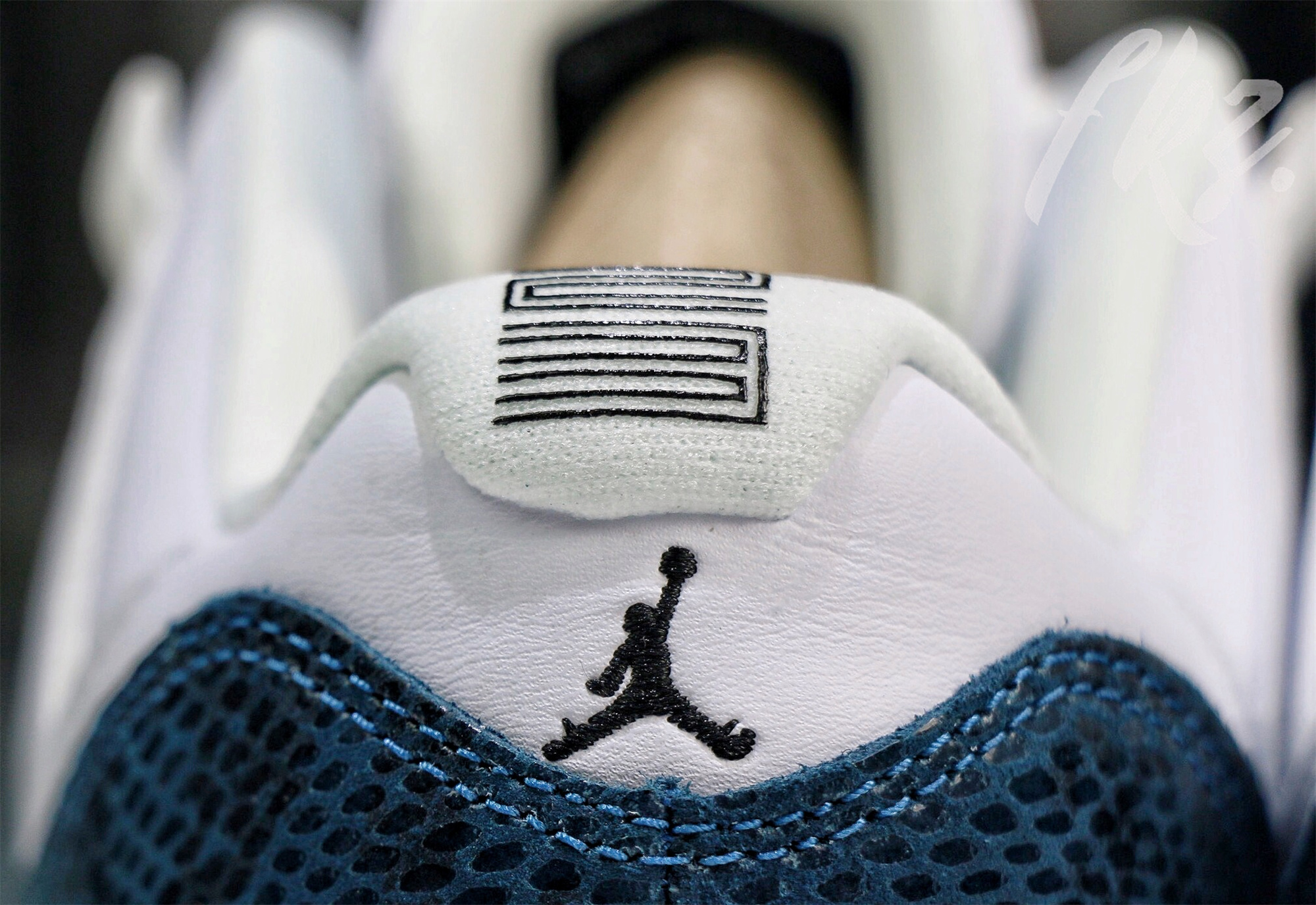 Air Jordan 11 Retro Low Le Snakeskin Blue 2019