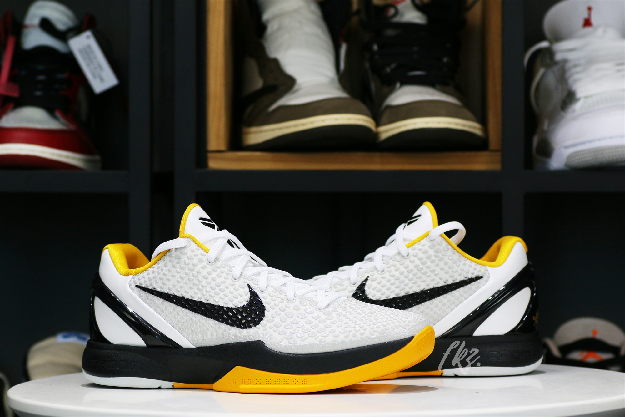 Nike Zoom Kobe 6 Protro Playoff Pack White Del Sol 2021 (Up to Size 14)(A1 Batch)