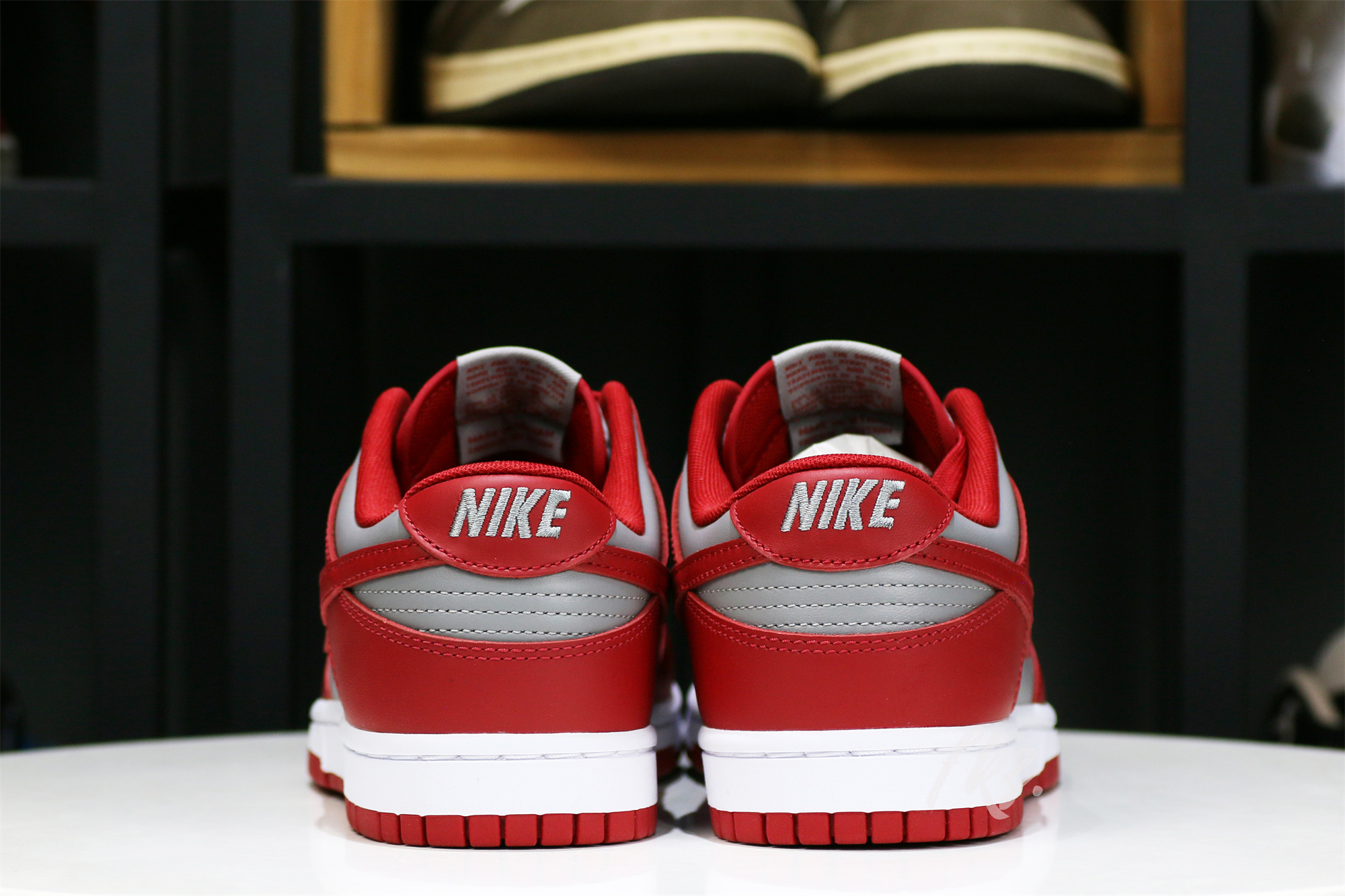 Nike Dunk Low Retro Medium Grey Varsity Red UNLV (2021)(LN5 A1 Batch)