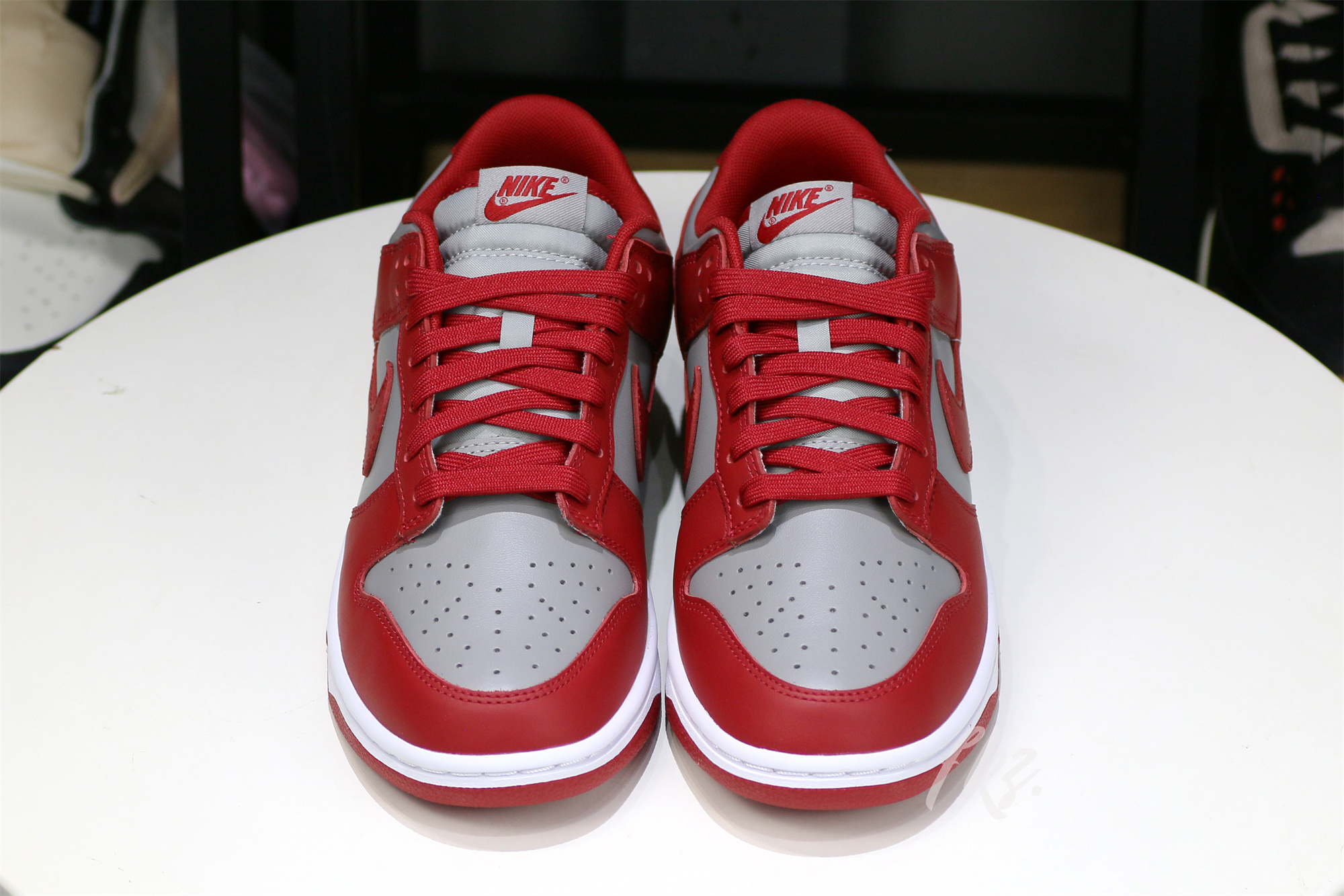 Nike Dunk Low Retro Medium Grey Varsity Red UNLV (2021)(LN5 A1 Batch)