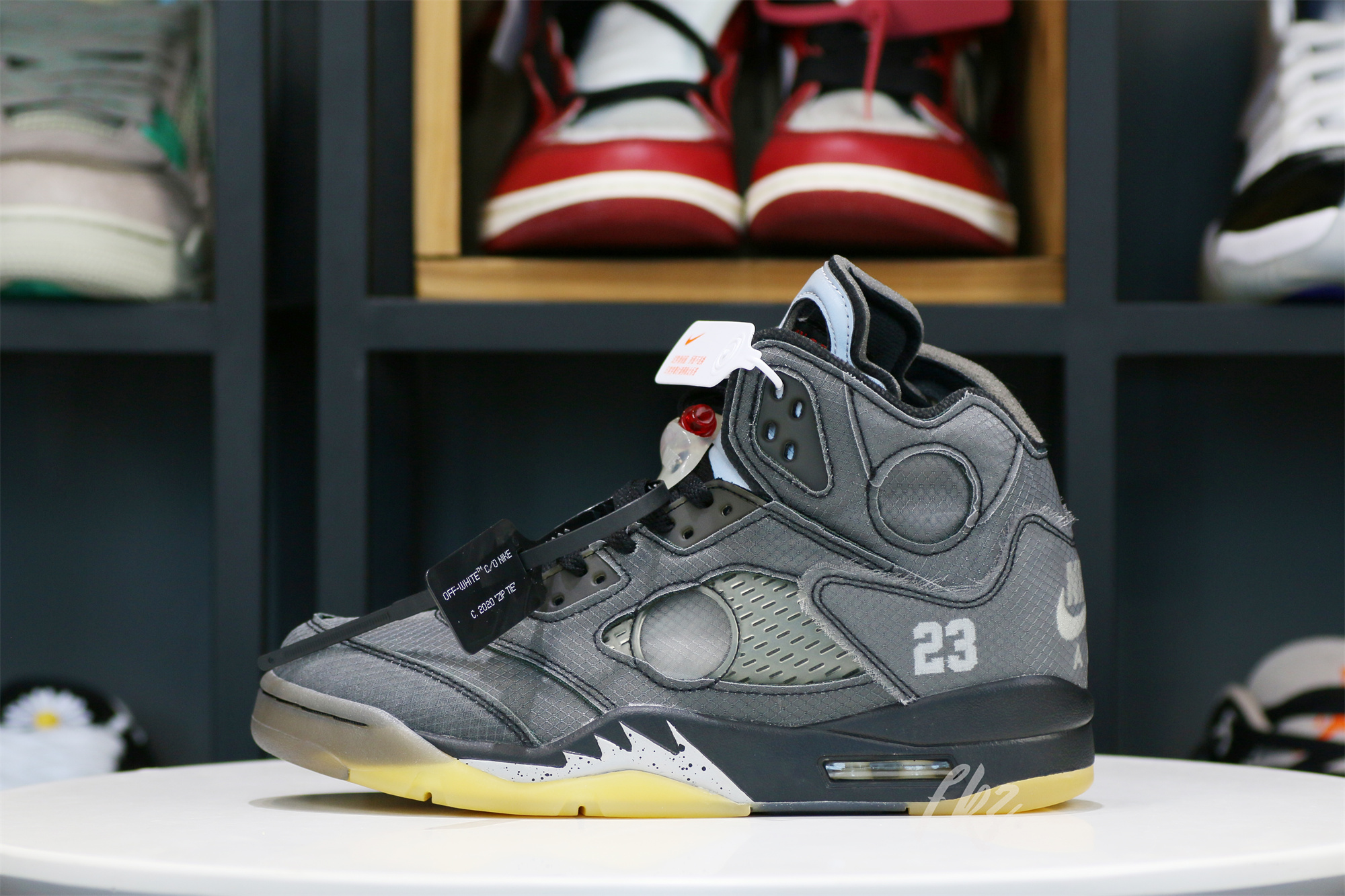 Off White x Air Jordan 5 Retro SP Muslin (LN5 A1 Batch)