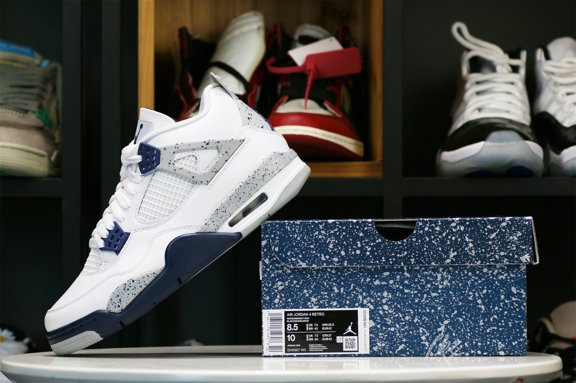 Air Jordan Retro 4 ‘Midnight Navy 2022 (LN5 A1 Batch)
