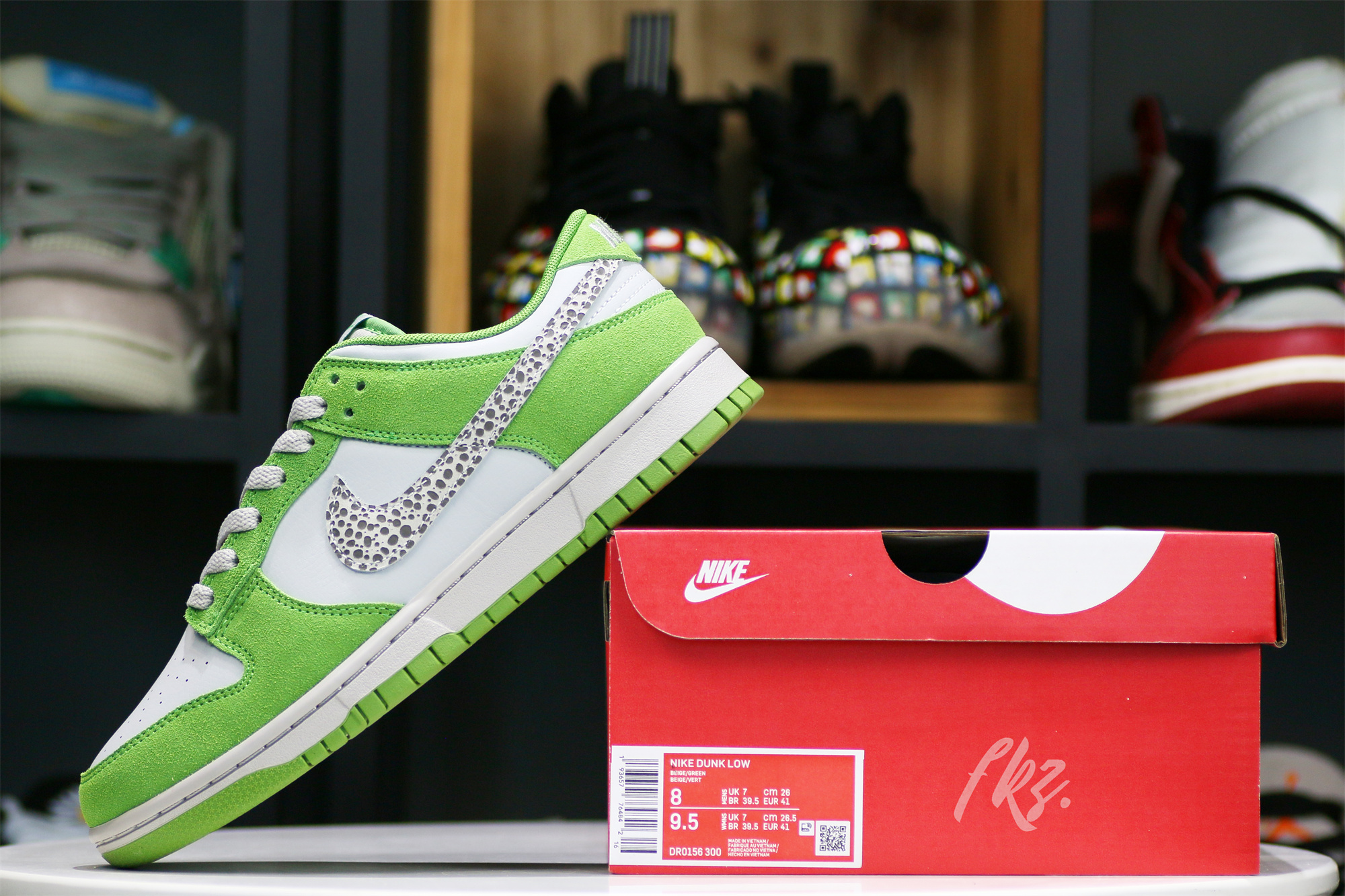 Nike Dunk Low AS Safari Swoosh Chlorophyll