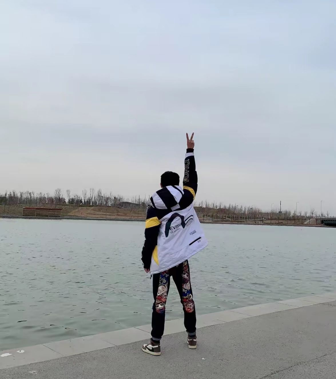 Evisu unpredictable Dharma denim pants