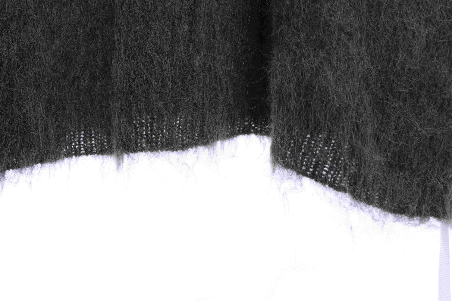 OFF WHITE Mohair Sweater Gradient 3