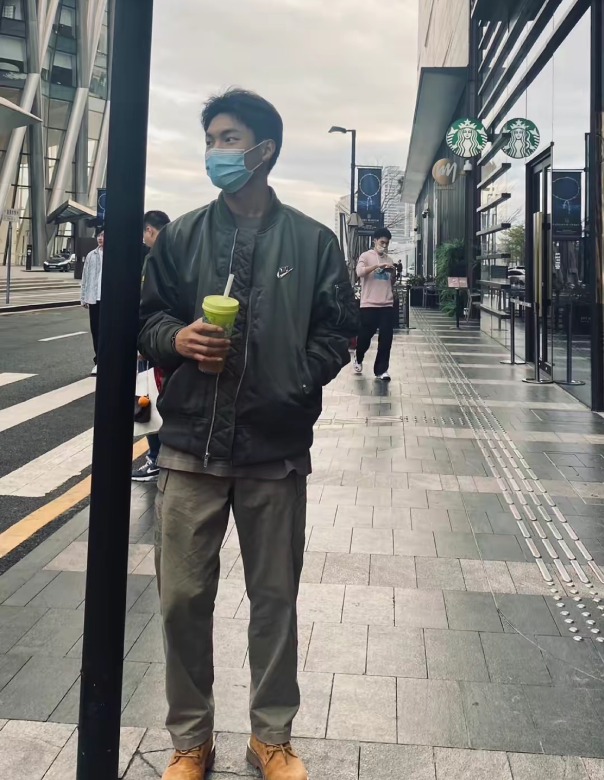 NIKE new back adhesive strip patch cotton jacket