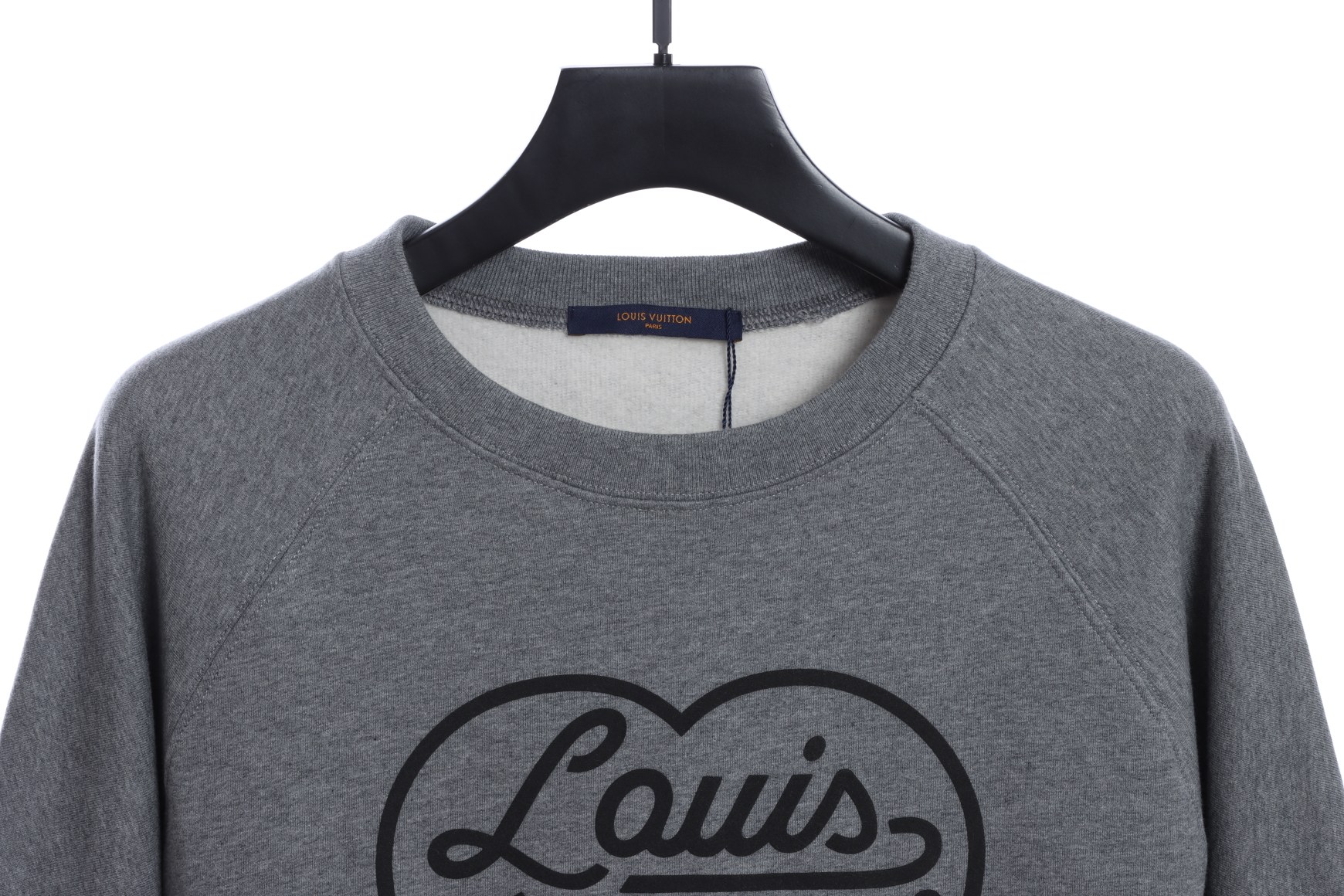 L× Nigo 2022ss co-branded version 2.0 love foam print round neck sweater