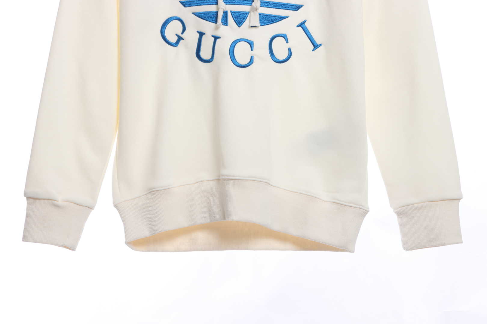 G family co-branded clover series embroidered LOGO hoodie