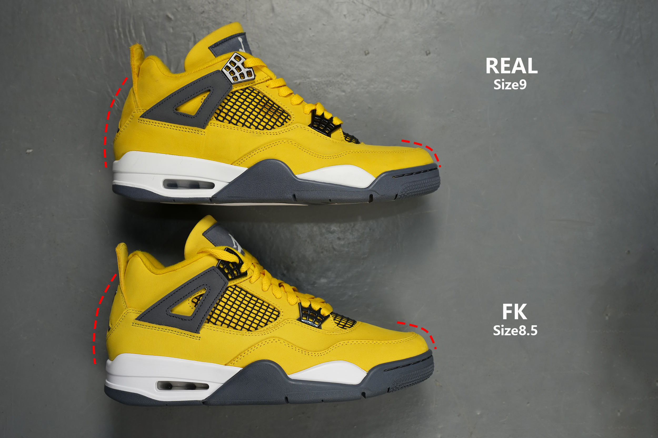 Air Jordan 4 Retro LS Lightning 2021 (LN5 A1 Batch)