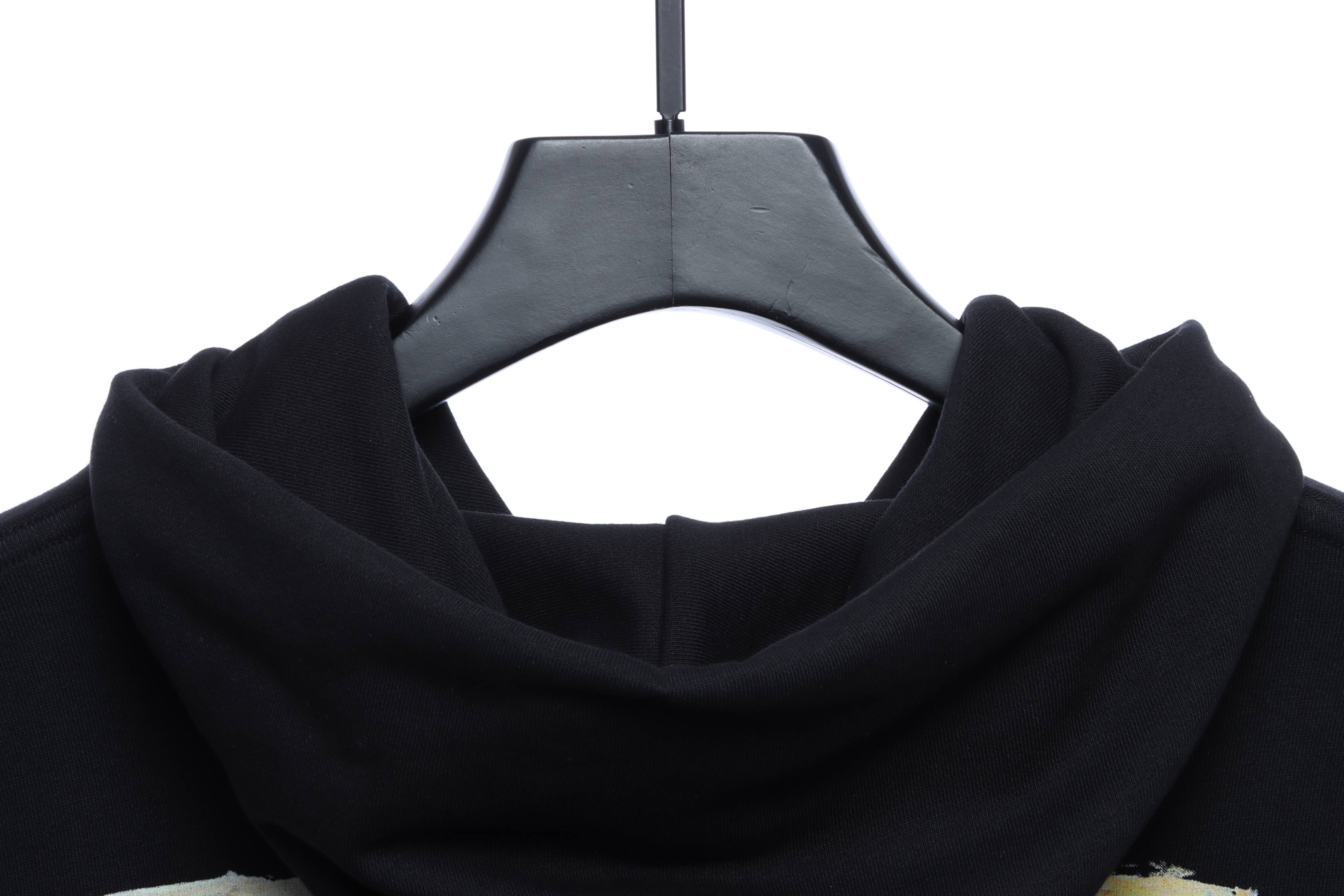 OFFWHITE (OW) environmental limited logo red arrow hoodie