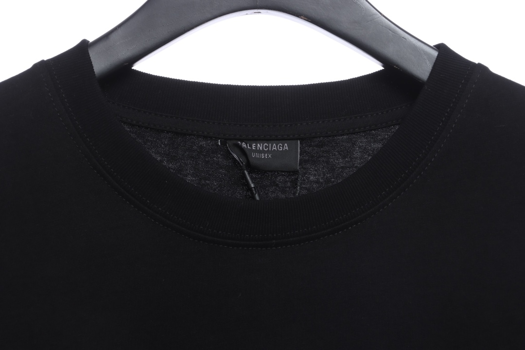 B-l3nc19ga M logo embroidered short sleeves