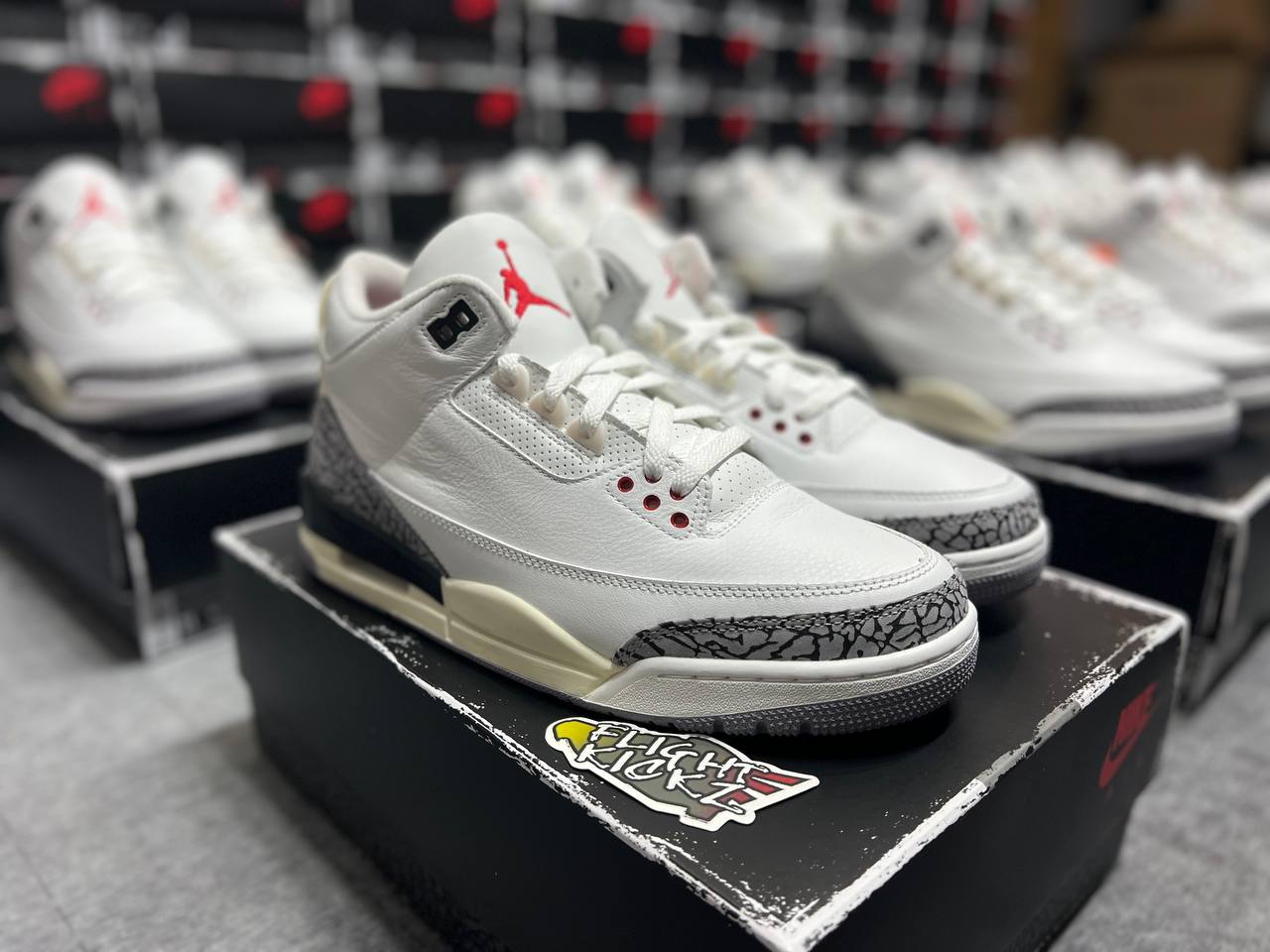 Air Jordan 3 Retro ‘White Cement Reimagined’ 2023 (LN5 A1 Batch)
