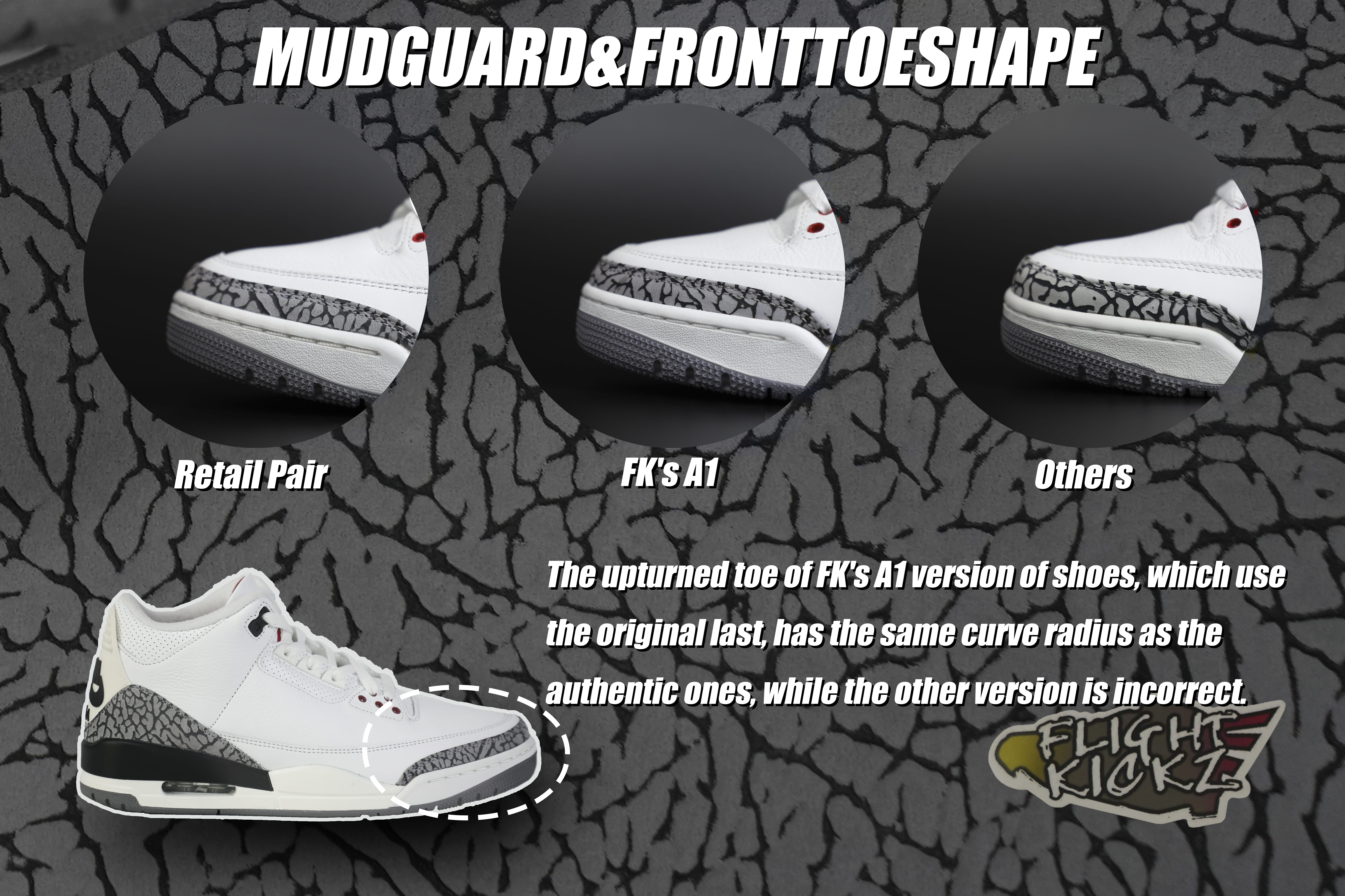 Air Jordan 3 Retro ‘White Cement Reimagined’ 2023 (LN5 A1 Batch)