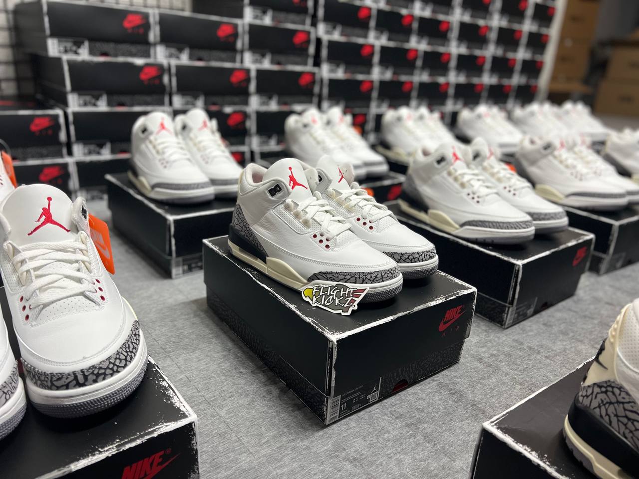 Air Jordan 3 Retro ‘White Cement Reimagined’ 2023 (LN5 A1 Batch)