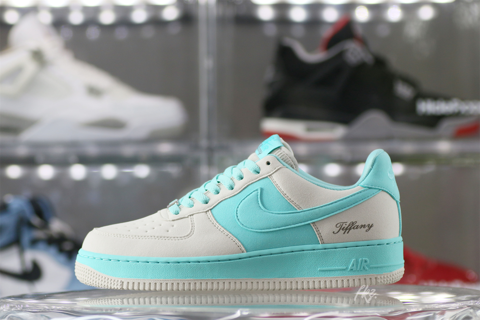 Custom Tiffany x Air Force 1 White Blue
