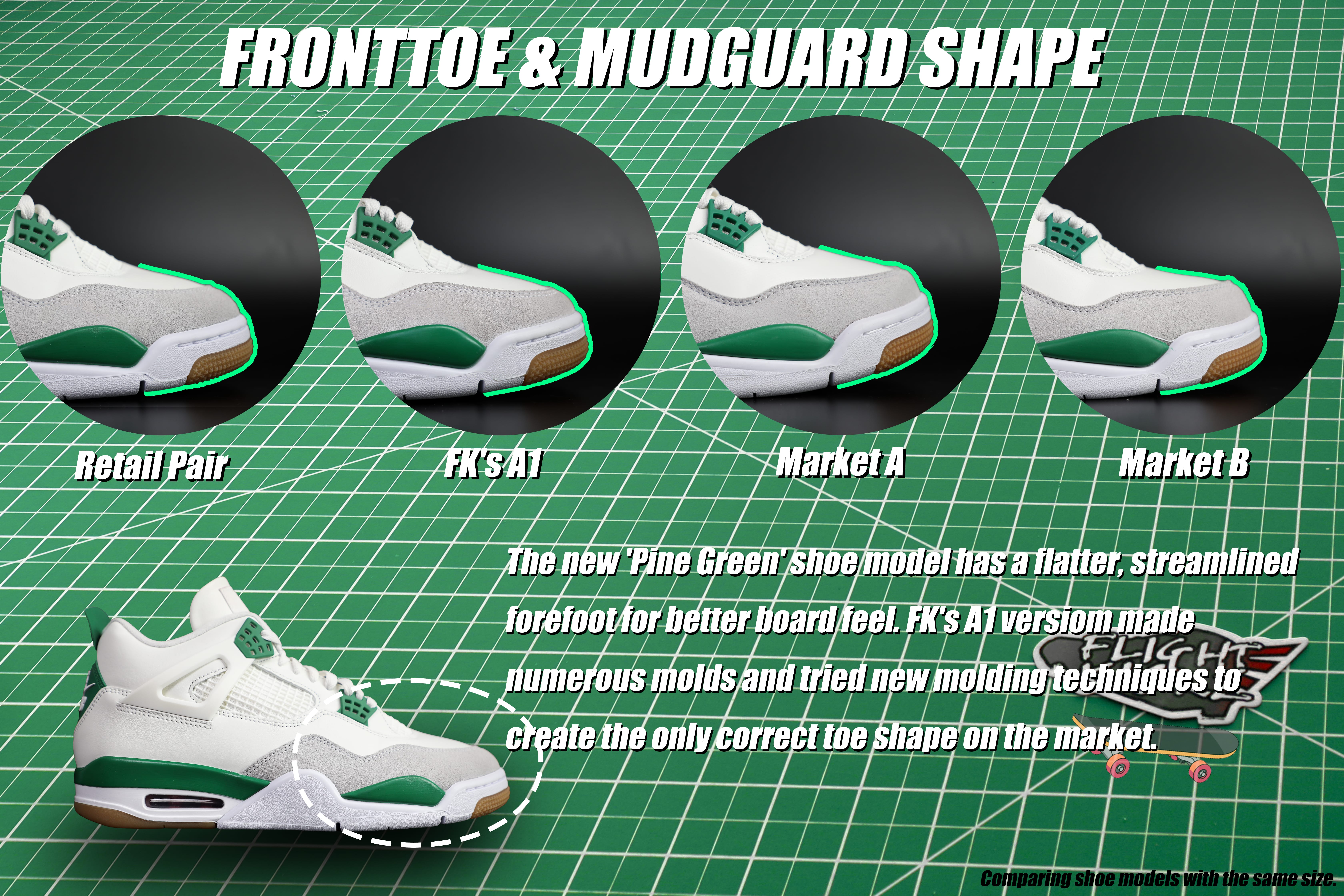 Nike SB x Air Jordan 4 “Pine Green” 2023 (LN5 A1 Batch)