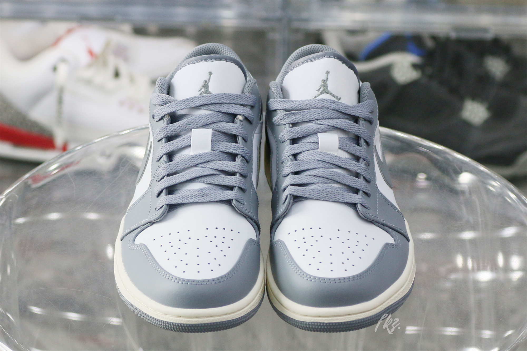 Air Jordan 1 Low White Wolf Grey 2021