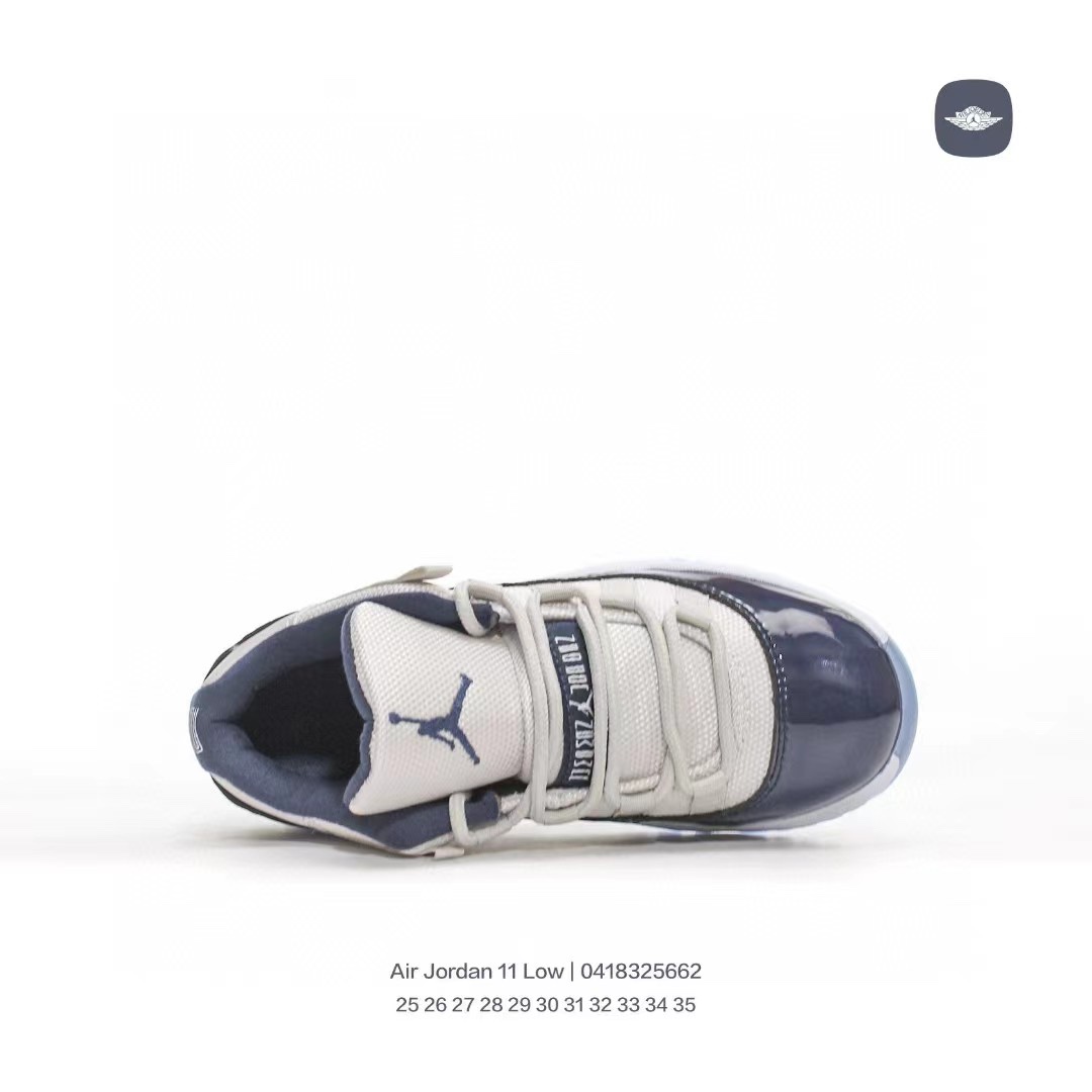Air Jordan 11 Retro Low ‘Georgetown’ Toddler