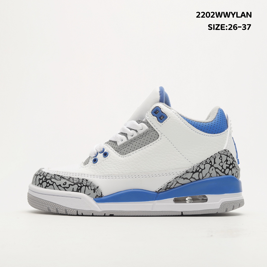 Air Jordan 3 Retro Racer Blue Toddler