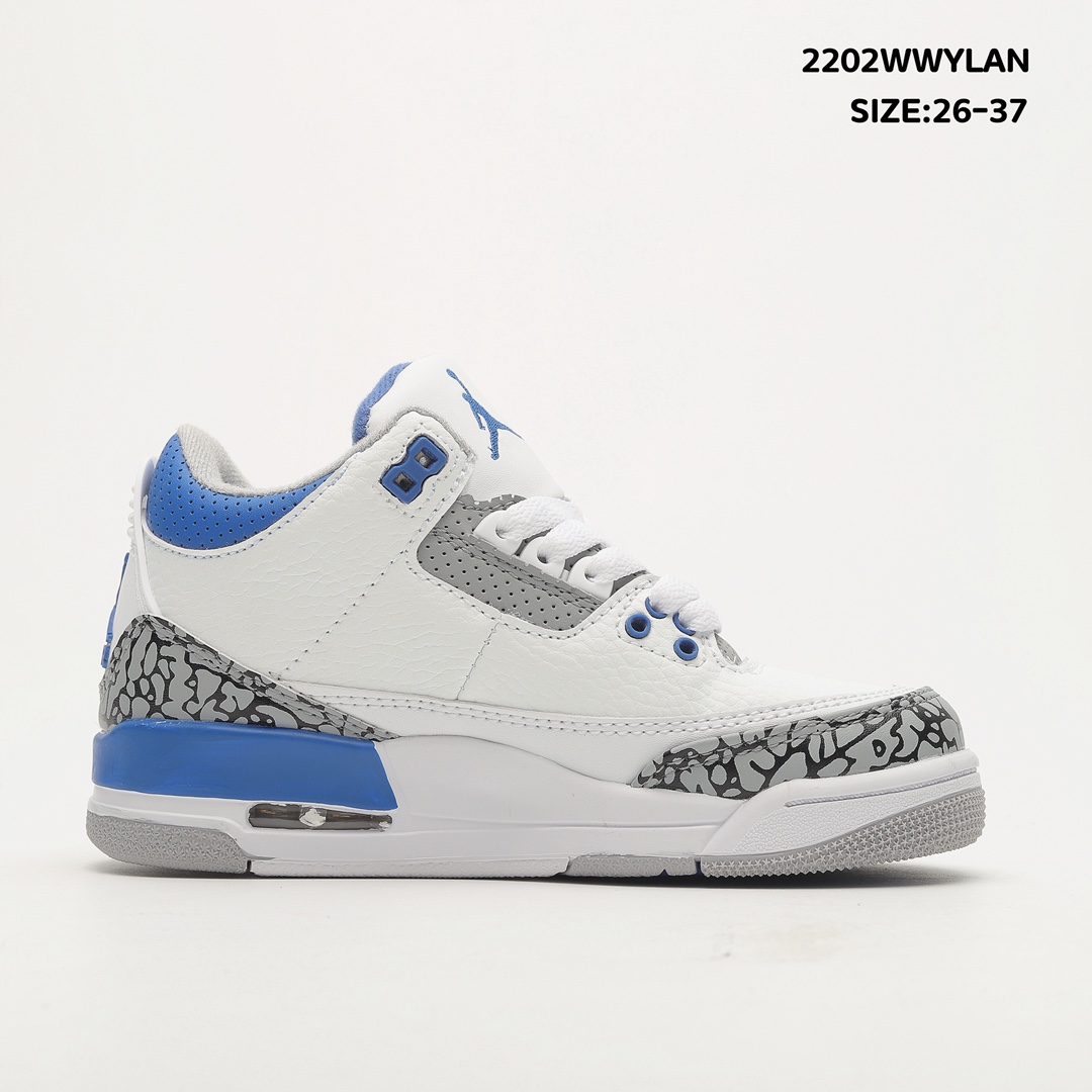 Air Jordan 3 Retro Racer Blue Toddler