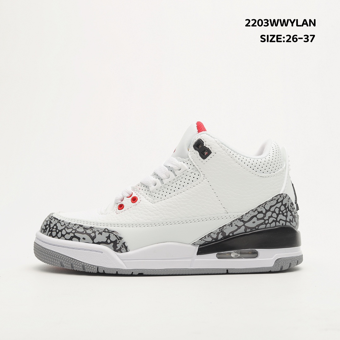 Air Jordan 3 Retro White Cement Toddler
