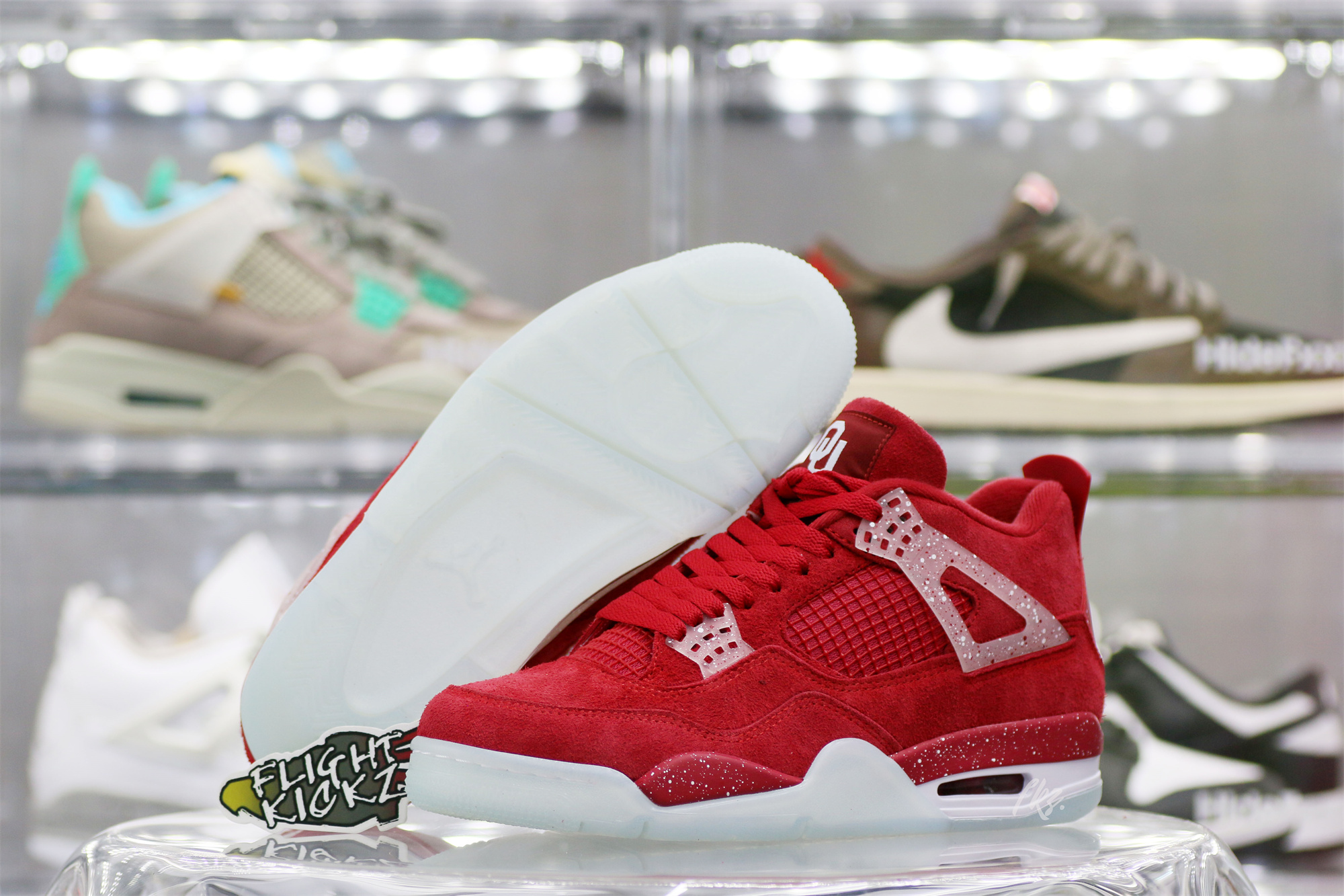 Air Jordan 4 Retro Oklahoma Sooners PE