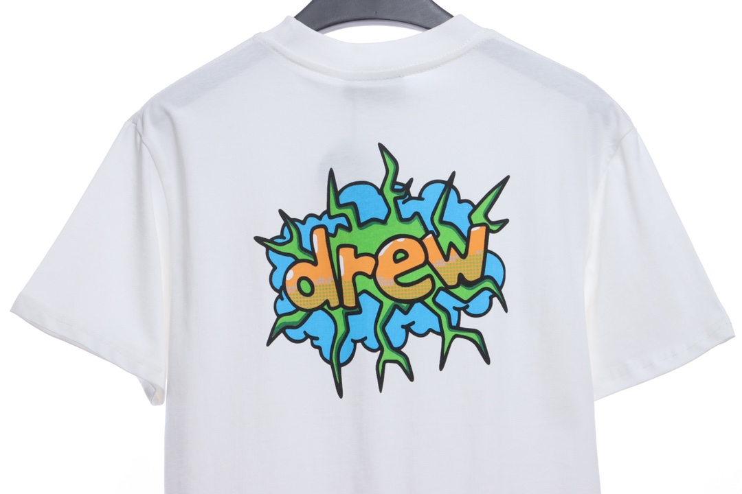 DR3W explosive printing short sleeves