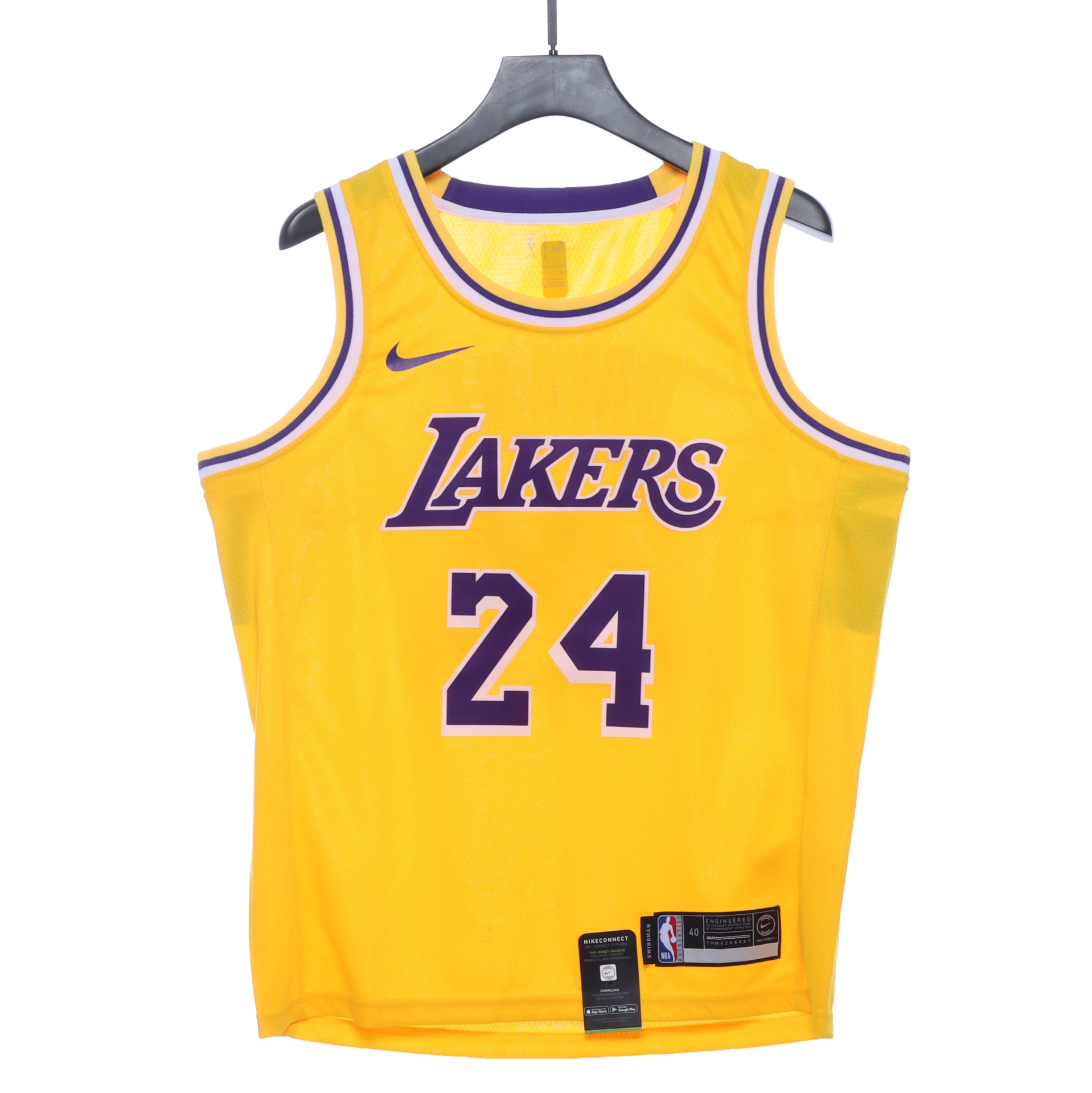 Lakers No. 24 Kobe Bryant home jersey